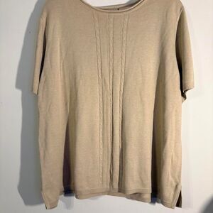 Kathy Women's Tan and Cream Jumper